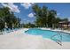 Community pool featuring clear, refreshing water and plentiful lounge chairs at 2381 Siskin Square Rd, Duluth, GA 30096