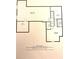Detailed floor plan showcasing Gathering room, bedroom, bathroom, and attic space at 2710 Sandy Irwin Sw Ct, Marietta, GA 30064