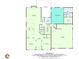 Detailed floor plan layout of the home's first floor, including kitchen, living room, and garage at 313 Red Fox Dr, Canton, GA 30114