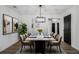 Well-lit dining area featuring modern decor, stylish furnishings, and neutral color palette at 3149 Kingswood Gln, Decatur, GA 30034