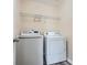 Convenient laundry area with washer and dryer at 23 Dynasty Dr, Fairburn, GA 30213