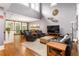 Bright living room with high ceilings, hardwood floors, and modern decor at 1868 Gordon Ne Mnr, Atlanta, GA 30307