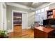 Spacious home office featuring hardwood floors, a comfortable chair, and a functional workspace at 1868 Gordon Ne Mnr, Atlanta, GA 30307