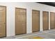 Numbered storage units in a secure location, providing extra space for belongings with easy access at 1868 Gordon Ne Mnr, Atlanta, GA 30307