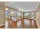 Inviting living space with hardwood floors, leading to a modern kitchen at 795 Hammond Dr # 808, Atlanta, GA 30328