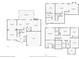Detailed floor plan showcasing the layout of both floors, including living spaces and bedrooms at 2164 Caneridge Sw Dr, Marietta, GA 30064