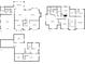 Detailed floor plan of a home showcasing the layout of the basement, first, second, and third floors at 579 Delphinium Nw Blvd, Acworth, GA 30102