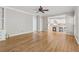 Bright, open living room, seamlessly connected with kitchen, great layout at 579 Delphinium Nw Blvd, Acworth, GA 30102
