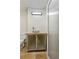 Bathroom featuring modern vessel sink and modern fixtures at 1261 Lavista Rd # C3, Atlanta, GA 30324
