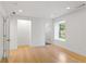 Bright bedroom with hardwood floors and white walls at 1261 Lavista Rd # C3, Atlanta, GA 30324