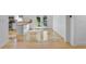 Eat in kitchen leads to doors with lots of natural light at 1261 Lavista Rd # C3, Atlanta, GA 30324