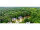 An aerial view of the neighborhood showcasing lush greenery and well-maintained homes at 1988 Claiborne Ct, Marietta, GA 30062