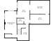 Basement layout with recreation room, office, media room, utility room, bathroom and wet bar at 1988 Claiborne Ct, Marietta, GA 30062