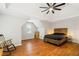 Main bedroom featuring ample space, hardwood floors, and modern decor at 1988 Claiborne Ct, Marietta, GA 30062