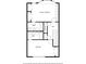 Second floor plan includes primary bedroom, bath, storage and second bedroom layout at 2495 Northlake Ne Ct, Atlanta, GA 30345