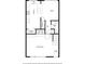 Detailed first floor plan showcasing the kitchen, office, living room and laundry layout at 2495 Northlake Ne Ct, Atlanta, GA 30345