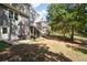 Spacious backyard with a patio, ideal for outdoor entertaining at 737 Dushea Nw Ct, Kennesaw, GA 30144