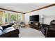 Inviting living room featuring a bay window and comfortable seating at 737 Dushea Nw Ct, Kennesaw, GA 30144
