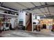 Well-organized garage with ample storage, shelving, and workspace, perfect for projects and hobbies at 1819 Walker Ridge Sw Dr, Marietta, GA 30064