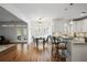 Charming eat-in kitchen with granite countertops, and stainless steel appliances at 4044 Kenway Se Pl, Smyrna, GA 30082