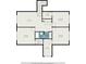 Second floor floor plan featuring three bedrooms, two baths, a loft, and walk-in closets at 5749 Creek Indian Dr, Sugar Hill, GA 30518
