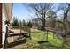 Spacious backyard with wooden deck and shed at 60 Highland Dr, Stockbridge, GA 30281
