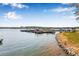 Picturesque lakeside docks with boats, offering convenient water access and scenic views at 6095 Wayfarer Dr, Villa Rica, GA 30180