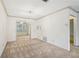 Traditional dining area with neutral walls, carpet and decorative chandelier at 44 Saint Claire Ne Ln, Atlanta, GA 30324
