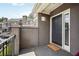 Inviting front door with 