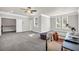 Bright and airy bonus room with neutral walls and carpet flooring at 5003 Fairview Cir, Villa Rica, GA 30180