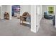 Hallway features neutral paint, large doorways and carpeted floors at 5003 Fairview Cir, Villa Rica, GA 30180