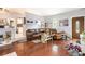 Open living room with hardwood floors, comfortable seating, and a welcoming atmosphere at 6450 Ivey Se Rd, Mableton, GA 30126