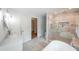 Elegant bathroom with marble shower, soaking tub, and vanity providing a luxurious spa-like experience at 2668 Galahad Ne Dr, Atlanta, GA 30345
