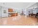 Finished basement with games, a bar, and a walkout to the backyard at 401 Nichols Dr, Suwanee, GA 30024
