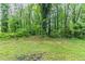 Home featuring an expansive backyard with lush greenery at 5802 Oakleaf Dr, Stone Mountain, GA 30087