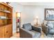 Comfortable living room with hardwood floors and stylish furniture creates a warm and inviting space at 955 Coleman Sw St, Atlanta, GA 30310
