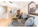 Comfortable living room with hardwood floors, contemporary furnishings, and ample natural light at 955 Coleman Sw St, Atlanta, GA 30310