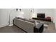 Finished basement with sofa and tv at 331 Peachtree Ne Ave, Atlanta, GA 30305