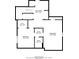 Basement floor plan features a bedroom, two bathrooms, a mud room and storage at 331 Peachtree Ne Ave, Atlanta, GA 30305