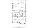 First floor plan shows the foyer, living, dining, kitchen, Gathering room and breakfast area at 331 Peachtree Ne Ave, Atlanta, GA 30305