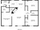 Detailed floor plan showcasing the layout of the home at 8051 Trinity Park Dr, Riverdale, GA 30296