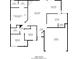 Detailed floor plan showcasing the layout with dimensions for each room, totaling 1415 sq ft of living space at 964 Chapman Ln, Stone Mountain, GA 30088