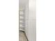This is a closet with shelving and drawers for optimal storage at 182 Garden Manor Ct, Loganville, GA 30052