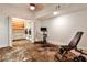 Spacious unfinished basement area with laundry facilities and workout equipment, offering potential for customization at 2121 Ponce De Leon Ne Ave, Atlanta, GA 30307