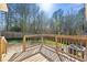 Lovely wooden deck overlooking the fenced in backyard at 2968 Cleburne Pkwy, Powder Springs, GA 30127