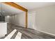 Spacious living room featuring luxury vinyl floors and neutral paint at 2968 Cleburne Pkwy, Powder Springs, GA 30127