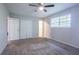 Bedroom with closet, door, and window at 3664 Satellite Ter, Ellenwood, GA 30294