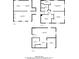Detailed floor plan showcasing the layout of the entire home at 3664 Satellite Ter, Ellenwood, GA 30294