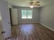 Bedroom with wood flooring and ceiling fan at 2799 Mockingbird Cir, Duluth, GA 30096