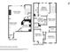 Detailed floor plan illustrating the layout of the home, including room dimensions at 4430 Cedar Bridge Walk, Suwanee, GA 30024